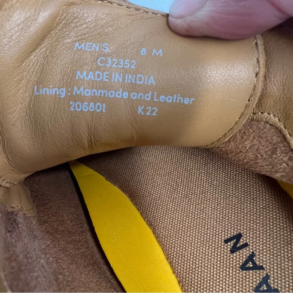 Cole Haan Hawthorne Oxford lace up British tan shoe